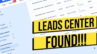 How to Find Facebook Leads Center - The Step-By-Step Guide