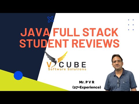 Check out our students review about java full stack course |V Cube Software Solutions PVT LTD.