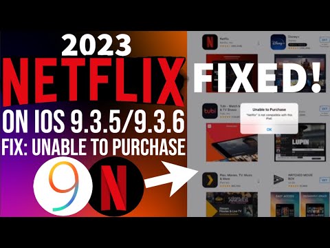 Install Netflix iOS 9.3.5|Install Netflix on iPad2/3/4/4S/Mini1|Fix unable to purchase Netflix Cydia