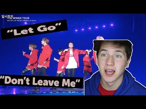 FIRST TIME LIVE!? | BTS 'Don't Leave Me' & 'Let Go' *LIVE* Performance REACTION