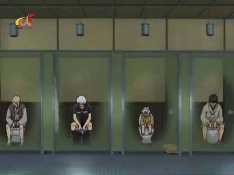 أنمي غينتاما مشهد نفاد ورق الحمام تحشيش غينتاما 