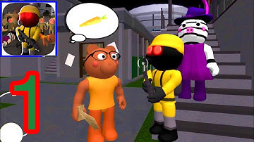 Scary Piggy Outpost Chapter 11 gameplay walkthrough part-1 (iOS/Android)