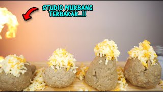 MALANG TIDAK BERBAU (mukbang malaysia) BAKSO BERANAK BAKSO MERCUN CHEESE