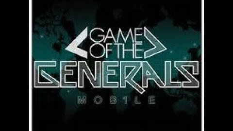 Game of the Generals (Sphinx vs Kadaniel)