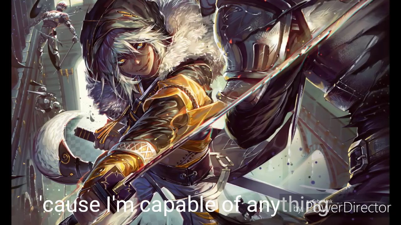 Nightcore- Dark Horse (male version)