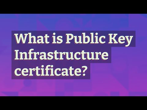 Video: Dov'è il mio certificato PKI?