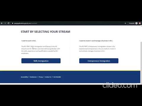 How to Create Your British Columbia PNP Online For Canada Immigration Full Step by Step Information