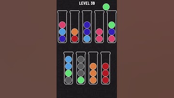 Ball Sort Puzzle Level 39