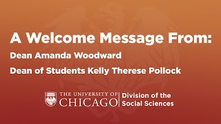 Social Sciences Fall Welcome Message 2020
