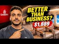 $1,889 Emirates Premium Economy… Better Than Business Class?
