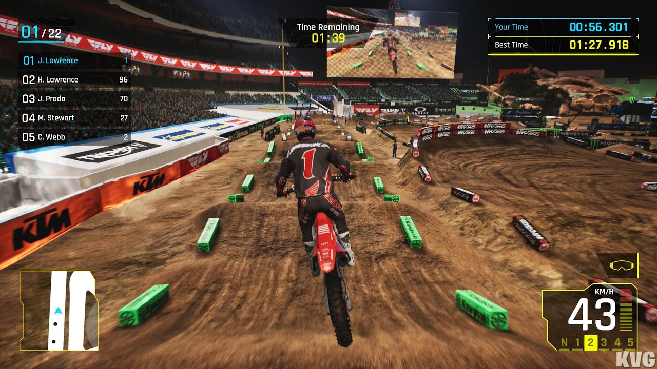 Monster Energy Supercross 25 - Anaheim (Angel Stadium of Anaheim) - Gameplay (PC UHD) [4K60FPS]
