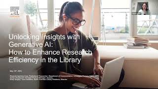 Unlocking Insights with Generative AI: How to Enhance Research Efficiency in the Library