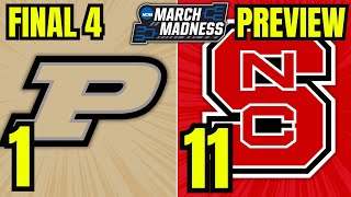 Purdue vs. NC State Preview and Best Bet - 2024 NCAA Tournament Predictions - Final Four