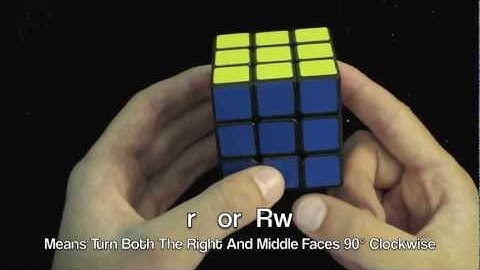 How To Do Basic And Advanced Rubiks Cube Notations