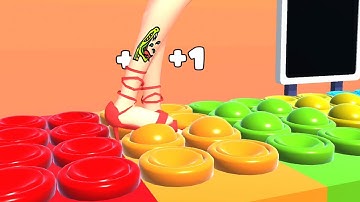 ASMR Tippy Toe 👩‍❤️‍👩🔥⭐️ Very Satisfying And Relaxing ASMR Sounds Gameplay