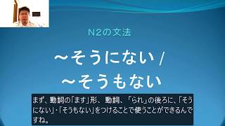 ｎ２ 文法 そうにない そうもない 日本語 Com Ni Hongo Com Youtube