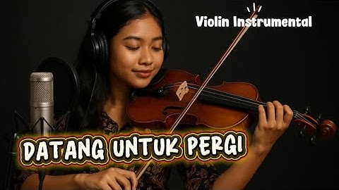 DATANG UNTUK PERGI (viool instrumentaal) #violíninstrumental #datanguntukpergi #dangdutsedih 