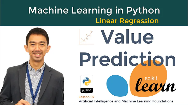07. Value Prediction using Linear Regression in Python | Artificial Intelligence & Machine Learning