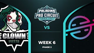 PALADINS Pro Circuit: Selestial Esports vs ClownFiesta (Phase 2 Week 6)