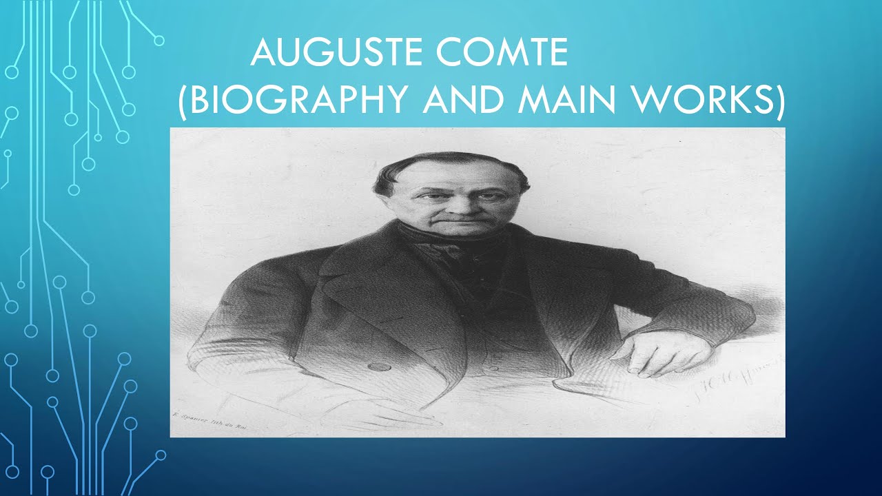 brief biography of auguste comte