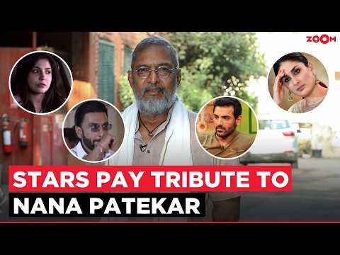 Nana Patekar’s d*ath: Ranveer Singh, Anushka Sharma, Vicky Kaushal, Kareena Kapoor pay tribute!