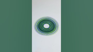 Watch This Relaxing Spirograph Art in Seconds: Instant Peace #spirograph #viral #relaxing #asmr