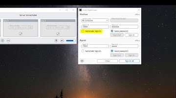 How to login the station in Avaya Agent for Desktop