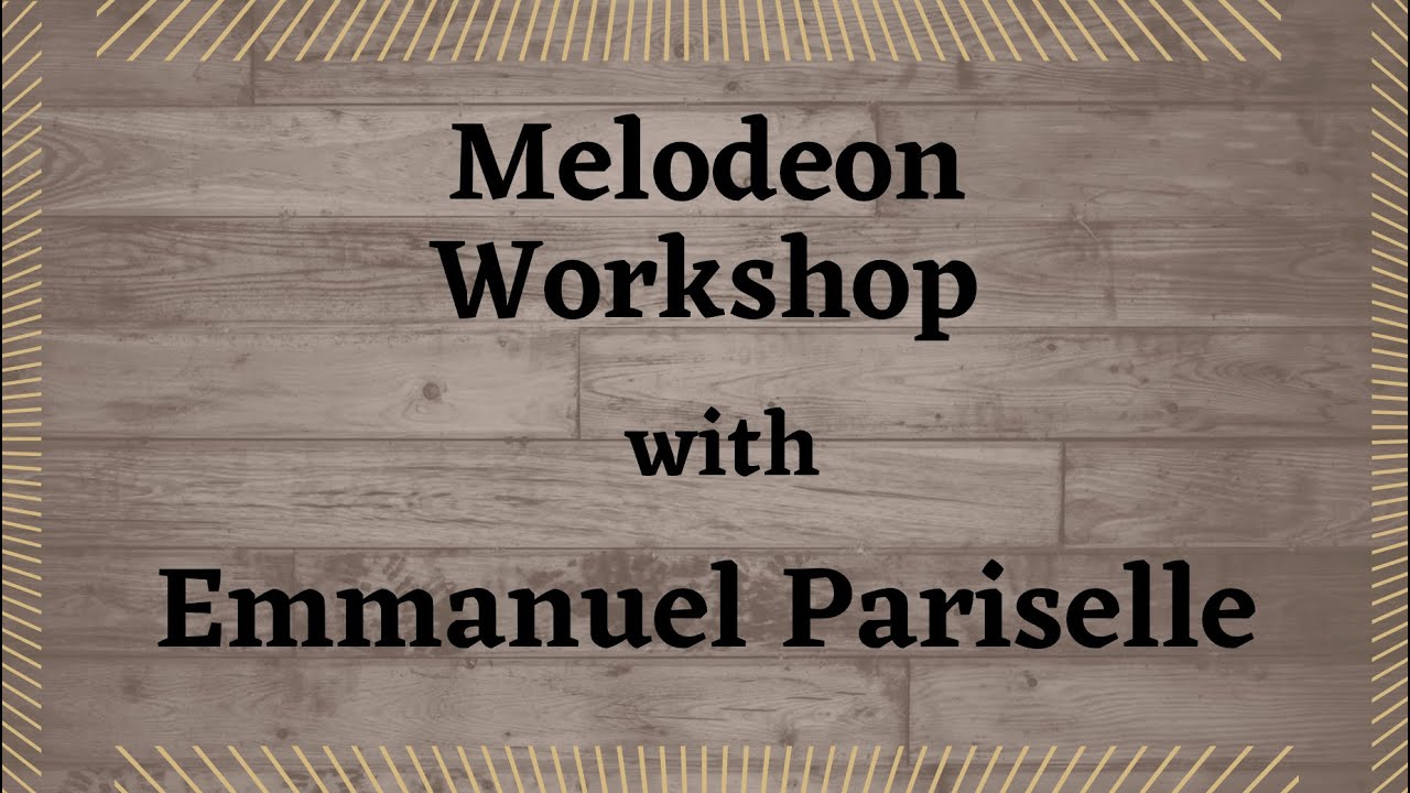 Melodeon Making Course May 2025