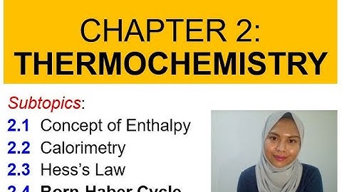 Matriculation Chemistry Lecture Subtopic 2.4 Semester 2 [Part 3]