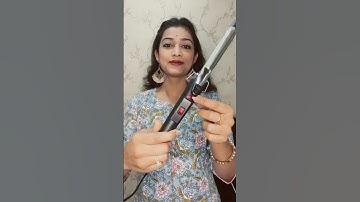 Affordable hair curler from#meesho #makeup #review #trending #ashortaday