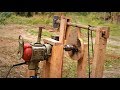 How to make a da vinci drill  powered hammer at home   diy 