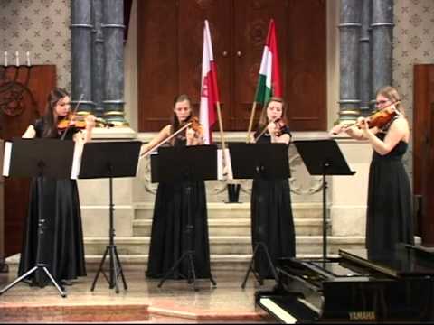 Grazyna Bacewicz, Quartet for 4 violins