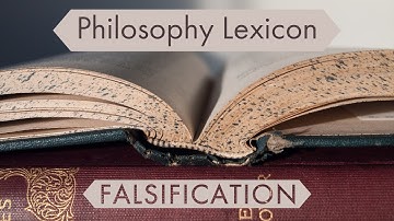 Philosophy Lexicon: Falsification