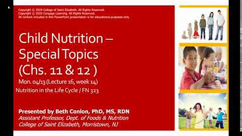 FN323: Lecture 16, Week 14, Special Topics in Chil...
