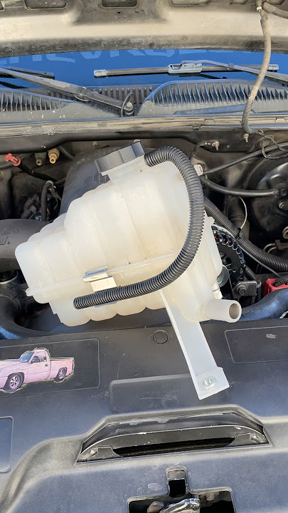 New coolant reservoir tank on Silverado 5.3 vortec