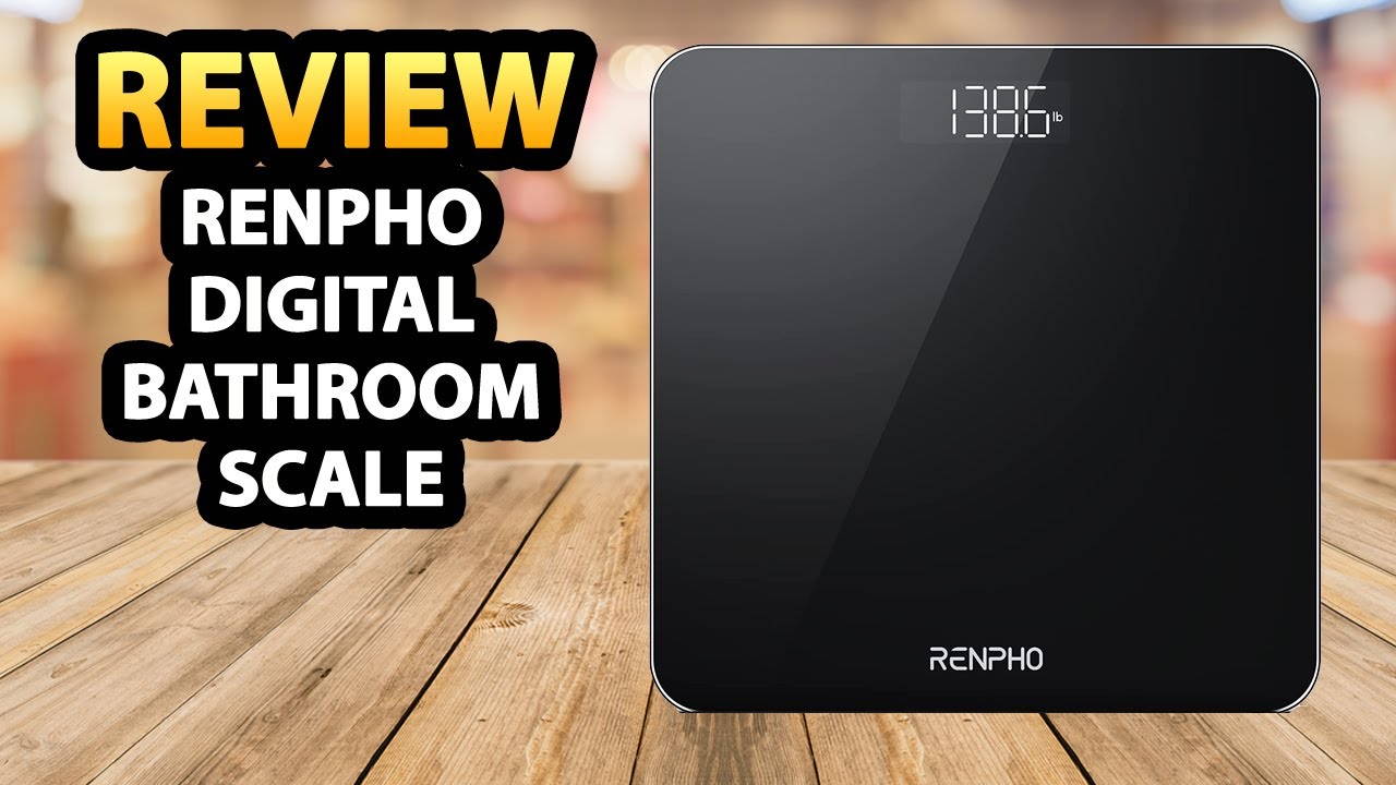  RENPHO Smart Scale for Body Weight, Digital Bathroom