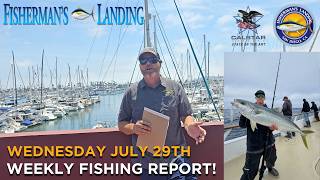 San Diego Fishing Report July 29th, 2026 | Fisherman’s Landing Weekly Update