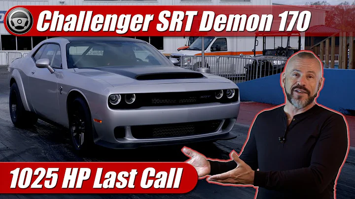 2023 Dodge Challenger SRT Demon 170: 1025 Horsepower Last Call!