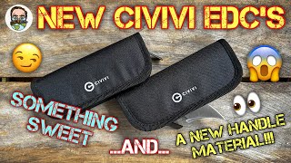 New Civivi EDC knives with new colors and a new HANDLE MATERIAL!! 😱🔥🔥