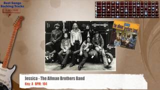 🎸 Jessica - The Allman Brothers Guitar Backing Track chords