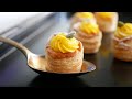 ひとくち南瓜クリームチーズパイ♡ |  Kabocha squash Cream cheese Mini pie