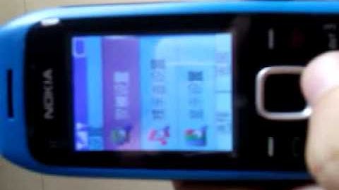 How to change language from Chinese to English in Nokia Mobile phones