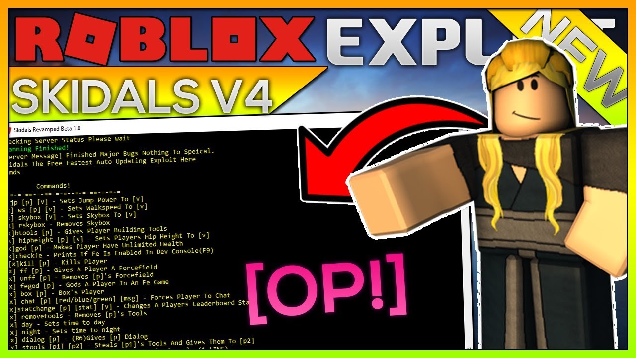 New Roblox Exploit Hack Skidals V4 Patched 2017 Weight