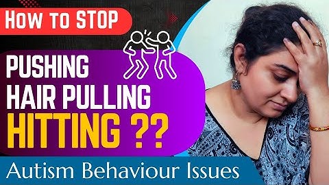 How to Stop Hitting❓🤔, Pushing & Pinching😫 #autism #autismfamily