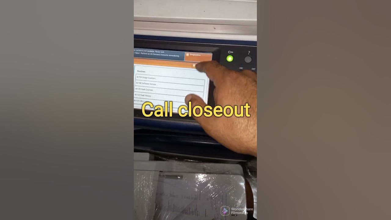 How to delete undeletable jobs on xerox 7845 YouTube