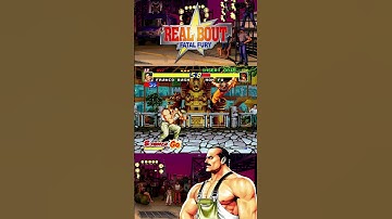 Real Bout Fatal Fury - Franco Bash vs Hon Fu [1995/Arcade] 4K 60FPS #shorts