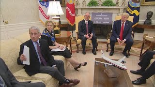 Trump, Fauci see hope with Gilead's drug