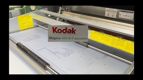Kodak Magnus 400 III   high speed thermal CTP machine for sale   gab Supplies Ltd   2011