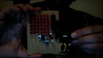 6x6 LED Matrix ATMega8