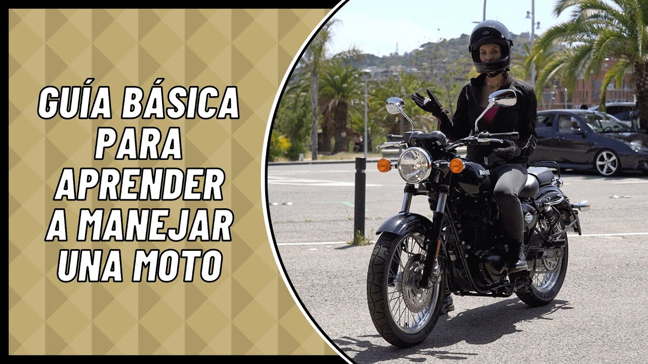 CÓMO APRENDER A CONDUCIR o MANEJAR una MOTO DE MARCHAS desde cero - YouTube